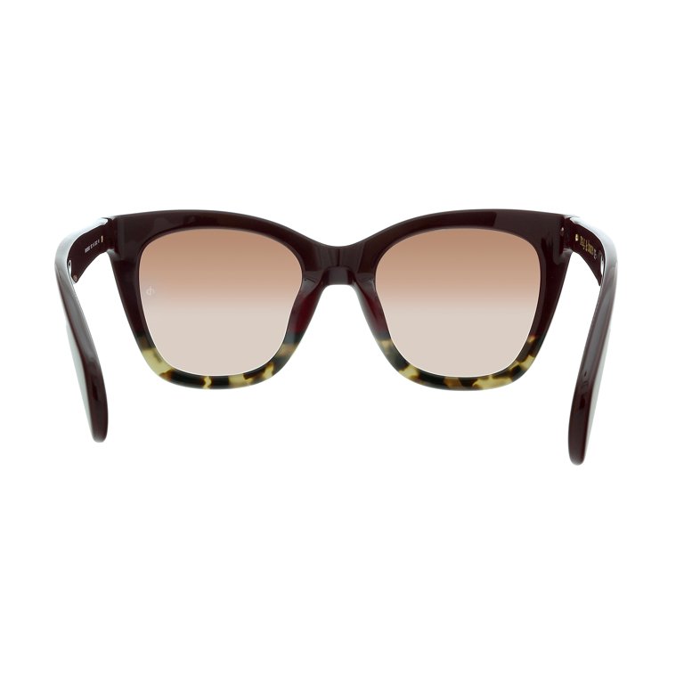 Rag And Bone RNB1029/G/S HA 0YDC Burgundy Havana Square  display picture 2