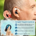 thumbnail image 5 of KIBVOE Hearing aids For Seniors Rechargeable in-Ear 8-Channel Touch Digital hearing aids, Noise Cancelling, Black, 5 of 10