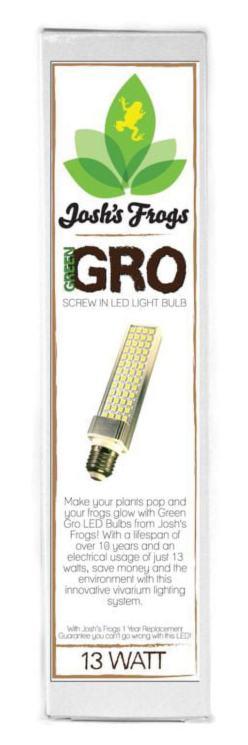 Josh's Frogs Green Gro LED Bulb (13 Watt)