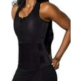 thumbnail image 1 of Luxtrada Womens Sauna Suit Neoprene Waist Trainer Zipper Vest with Adjustable Waist Trimmer Belt Body Shaper Corset for Weight Loss (Size, 6XL), 1 of 10