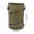 113L Collapsible Trash Can 30 Gallon Recycling Large Leaf Garbage Bag