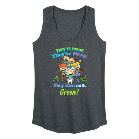 Rugrats - They're Round, They're Mean - Women's Racerback Tank Top