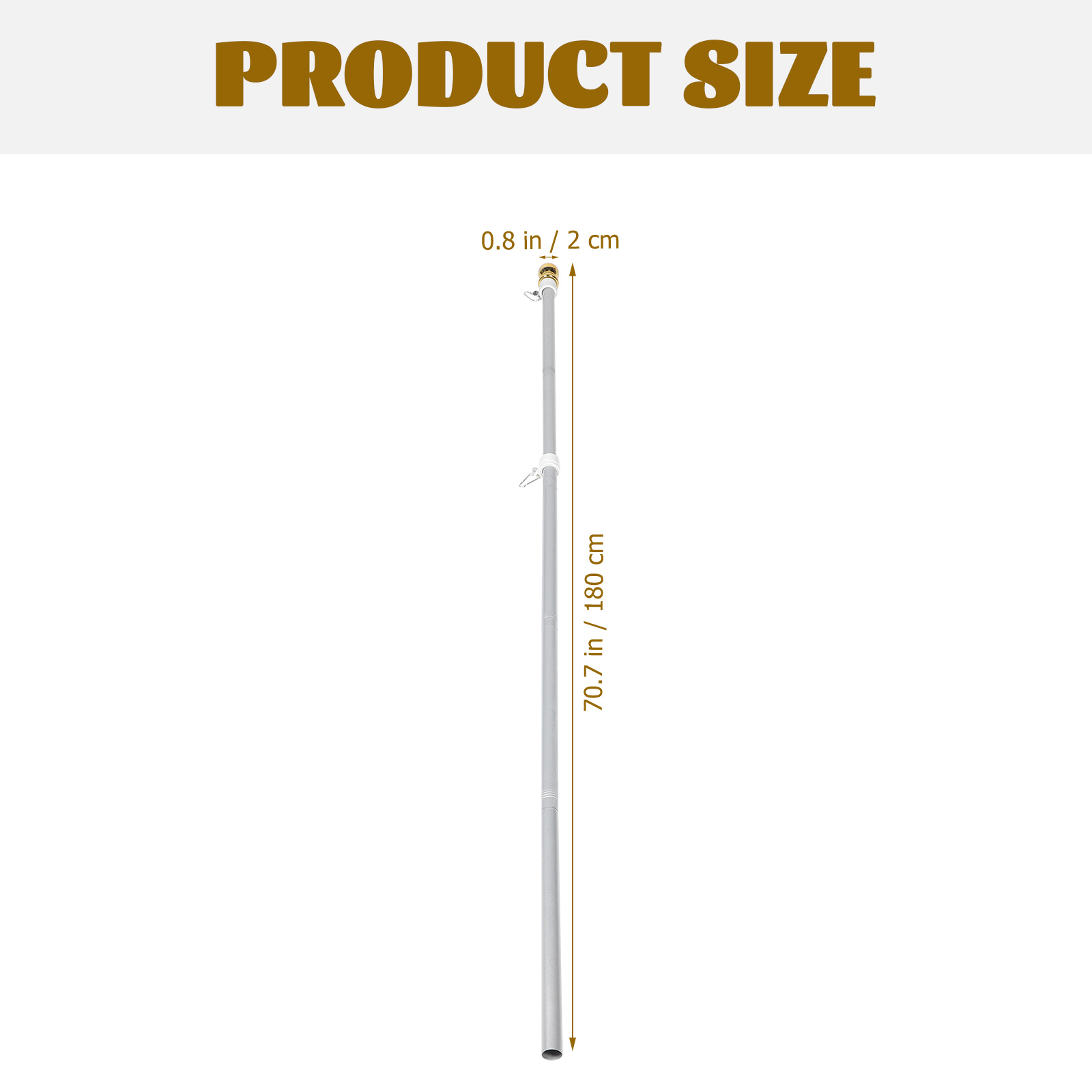 Stainless Steel Flagpole Outdoor Rotation Flag Pole Professional Rotation Flag Pole