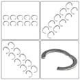 thumbnail image 2 of 10 Pcs Anneaux Segmentés Ondulés Solaires en Acier Inoxydable 304 DN20, 2 of 9