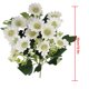 thumbnail image 2 of Ramo de novia artificial hogar sala de estar mesa decoración floral boda tela de seda ramo de flores falsas, blanco 4 Piezas kenally HA6622-05B*4, 2 of 5