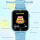 thumbnail image 5 of Reloj inteligente Luyiilo para niños con juegos de rompecabezas, cámara HD azul, 5 of 7