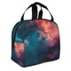 thumbnail image 2 of Disketp Cosmic Paint Swirl for Insulated Lunch Bag for Women and Men, Perfect for Work, Hiking, Picnic, 2 of 8