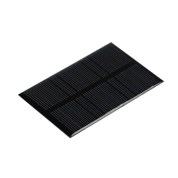 Mini Solar Panel Cell 5.5V 120mA 0.66W 84.5mm x 55.5mm for DIY Project Pack of 1