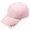 Pink, variant on Baseball Cap with Metal Rings Unisex Athletic Solid Color Cotton Adjustable Hip Hop for Snapback Hat for Men Women