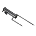 thumbnail image 1 of Uxcell Playa Sombrilla Tornillo Arena Soporte de Metal Sombrillas para Patio, Negro, 1 of 1