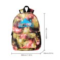 thumbnail image 3 of leyfeng Mochilas luminosas para adultos, mochilas de campus para jóvenes, mochila escolar de lona para senderismo, diseño único, 3 of 8