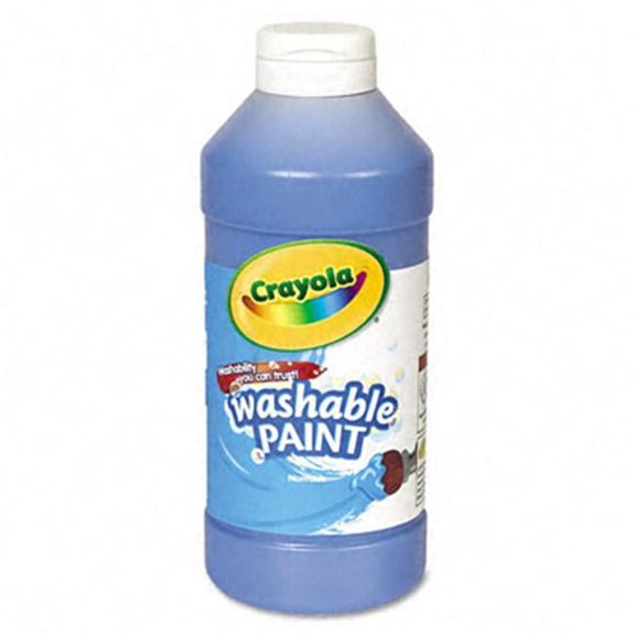 Crayola Washable 16 oz Blue Matte Art Paints