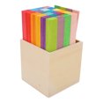 thumbnail image 4 of Wooden Stacking Toy, 120pcs Educational Matte Flexible Bridge Building Stacking Toy Uniform Color For Early Development Gift ANGGREK Otros, 4 of 8