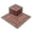 Brown, variant on BOFANG 44-Pack Grey Twill Stripe Deck Tiles for Pool & Patio, Plastic Interlocking Flooring