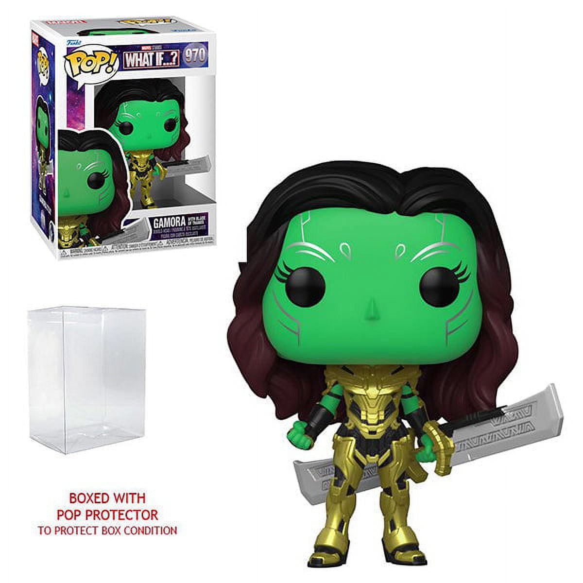 Funko Pop! Thanos & Gamora フィギュアセット Funko Pop! What if..?: Gamora with Blade of Thanos #970 (Bundled
