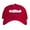 Red, variant on - Only Friends Text Logo Embroidered Unisex Dad Hat
