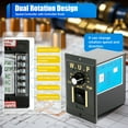 thumbnail image 6 of AC 110V Electric Gear Motor & Variable Speed Reduction Controller 1:10 135 RPM, 6 of 20
