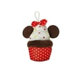 thumbnail image 2 of Disney Mickey & Minnie Mouse Cupcake Plush Christmas Ornament Set, Polyester, 4.5'' Height, 2 PCS, 2 of 3