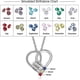 thumbnail image 2 of Mothers Necklace, Birthstone Necklesses for Mom Personalized Necklaces for Women Engraved Names Jewelry, 2 of 4