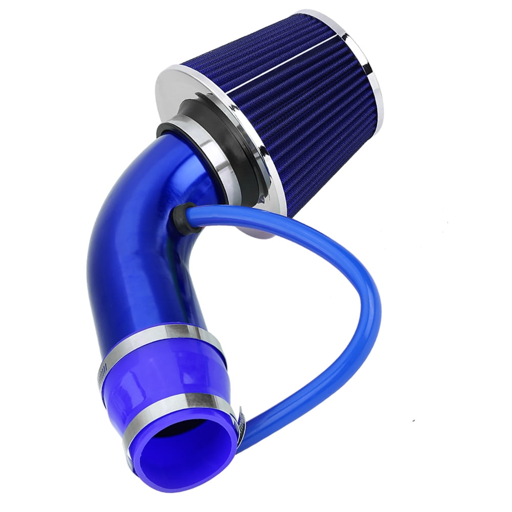 Universal Car Cold Air Intake Filter Alumimum Induction Kit Pipe Hose System Set