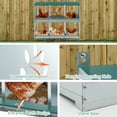 thumbnail image 4 of Chicken Nesting Box, 6 Compartment Metal Roll Away Nest Box, Large Vented Holes Chicken Coop Equipment, Wall Mount Chicken Laying Boxes, Easy Assembly., 4 of 6