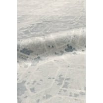 Pasargad Home Beverly 8' x 10' Hand-Loomed Bamboo Silk Grey/Beige Rug - All Ages, Indoors