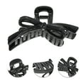 thumbnail image 2 of Unique Bargains 1 Pc Fashionable Tie Design Hair Clips for Home Black, 2 of 5