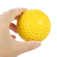 thumbnail image 3 of FlyFlise 6 Pack 9 Inch PU Dimpled Baseballs with Drawstring Carry Bag for Pitching Machine Practice, 3 of 6