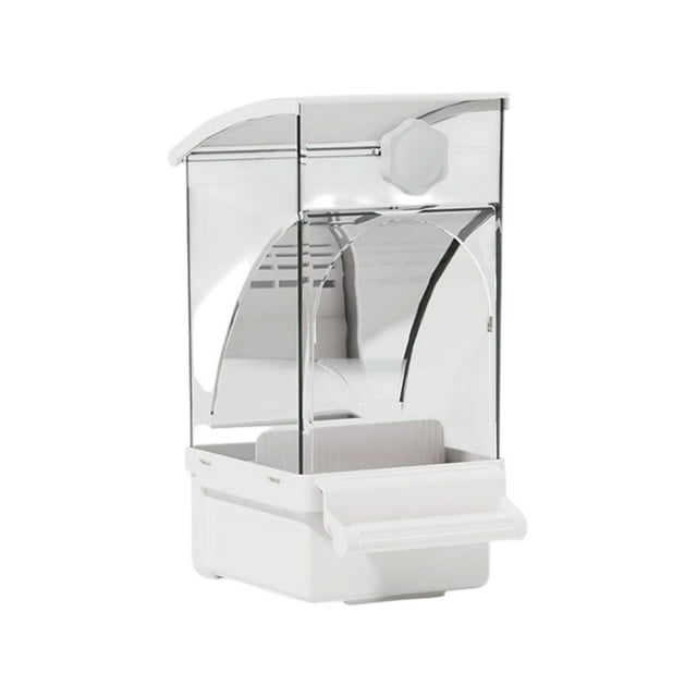 Kyusrd Summer Outdoor Patio Deals!Automatic Bird Feeder Husk Separation No Blowing Shells Splashes Proof Food Box Large Capacity Feeder Food Trough