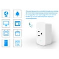 thumbnail image 2 of yeacher WiFi Smart Plug with Voice Control, Remote App Management, Timer Function, and Anti-Theft Feature for Home Automation (4-Pack, 110V), 2 of 6