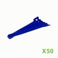 thumbnail image 2 of NavePoint 6 Inch Hook and Loop Reusable Strap Cable Cord Wire Ties 50 Pack Blue, 2 of 5