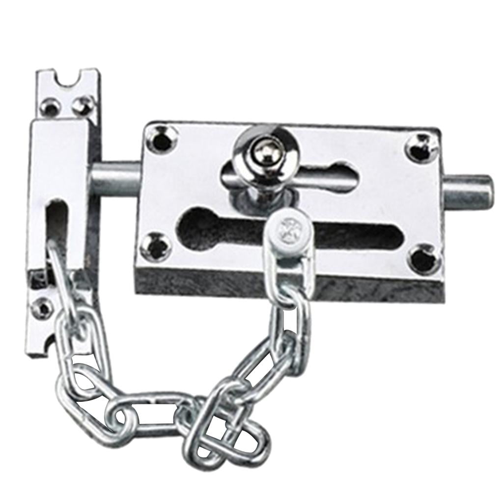 Silver Multi Color Zinc Alloy Security Window Door Guard Restrictor Lock Latch Safety Chain 