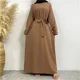 thumbnail image 2 of Venta a través de eBay Amazon Oriente Medio Dubai Venta caliente Sistema de color puro Bolsillo Vestido musulmán 6597 Tops de mujer, 2 of 4