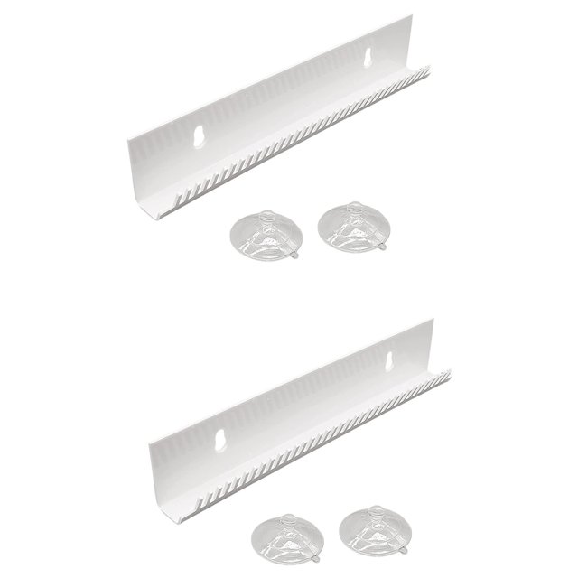 Qaailabf Hair Extension Holder Acrylic Hair Extension Hanger For Styling Washing and Organizing, Salon and Home Use, 2 Pack