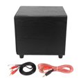 thumbnail image 3 of Altavoz subwoofer activo inteligente potente de 10 pulgadas para uso en interiores y exteriores 300 W PMPO 100-240 V negro, 3 of 8
