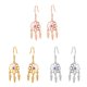 thumbnail image 4 of Guardurnaity 1 par de pendientes de mujer, colgante de borla, adorno de pendiente, joyería de moda para novia, decoraciones para fiestas de citas, Ropa, zapatos y accesorios Miscelánea Blanco, 4 of 6