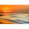 thumbnail image 2 of Green, Phil 32x23 White Modern Wood Framed Museum Art Print Titled - Beach Dream, 2 of 4