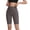 Gray-Shorts for Women, variant on Workout Shorts for Women Criss Cross Hollow Out Yoga Short High Waist Slim Fit Solid Color Shorts