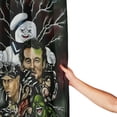 thumbnail image 5 of Shower Curtain Cartoon Art Bath Shower Curtains with 12 Hooks, Waterproof Washable Polyester Bathroom Home Decor Set 72x72 Inch, Plastic, 5 of 8