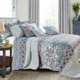 thumbnail image 2 of Home Soft Things Couvre-Lit Royal à Volutes, 122 Pouces x 106 Pouces, Turquoise, 2 of 5