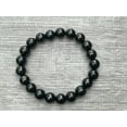 thumbnail image 3 of K-KED 10mm Shungite Bracelet, Genuine Shungite Gemstone Beads,Radiation EMF Protection, 3 of 8