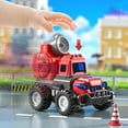 thumbnail image 3 of WQFSTORE Toddler Car Toys for 1 Year Old Boys, Press Go Fire Truck Toys for 2 Year Old,  Push Go Friction Powered Vehicles Set for 1-3 Baby Boys Birthday Gifts, 3 of 7