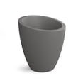 thumbnail image 2 of Modesto 30" Round Planter- Graphite Grey, 2 of 4