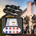 thumbnail image 1 of Valla inalámbrica para perros, sistema de valla eléctrica con gran pantalla LCD a color, valla inalámbrica portátil para mascotas con collar de entrenamiento remoto(para 1 perro)., 1 of 8