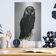thumbnail image 6 of Luxe Metal Art 'The Owl' by Nicklas Gustafsson, Metal Wall Art, 12"x16", 6 of 9