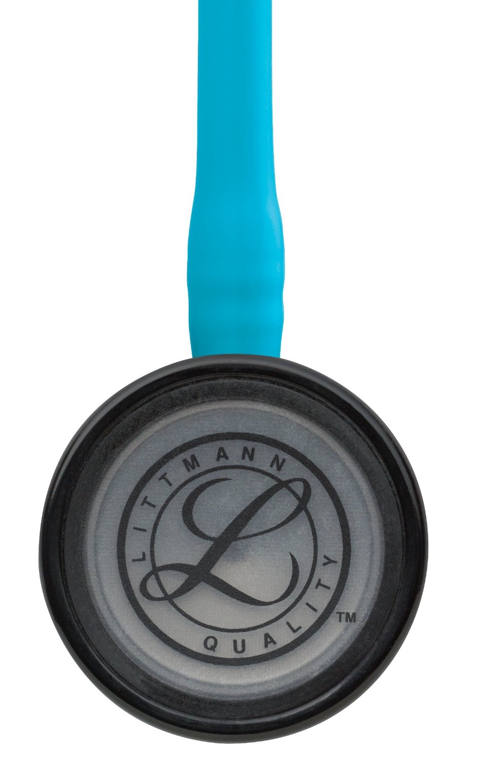 3M™ Littmann® Cardiology III™ Stethoscope, Smoke-Finish Chestpiece,  Turquoise Tube, 27 inch, 3159