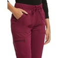 Scrubstar Women's Ultimate Stretch Twill Yoga Drawstring Cargo Jogger