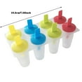 thumbnail image 2 of 8 Pieces Food Grade Ice Lollipop Maker of PP Material Easy to Clean for DIY, 2 of 7