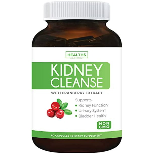 Kidney Cleanse (NonGMO & Vegetarian) Supports Bladder Control