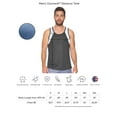 thumbnail image 4 of Expert Brand USA-Made Men's Oxymesh™ Athletic Tank Top, Key Lime/White, Small, 4 of 4